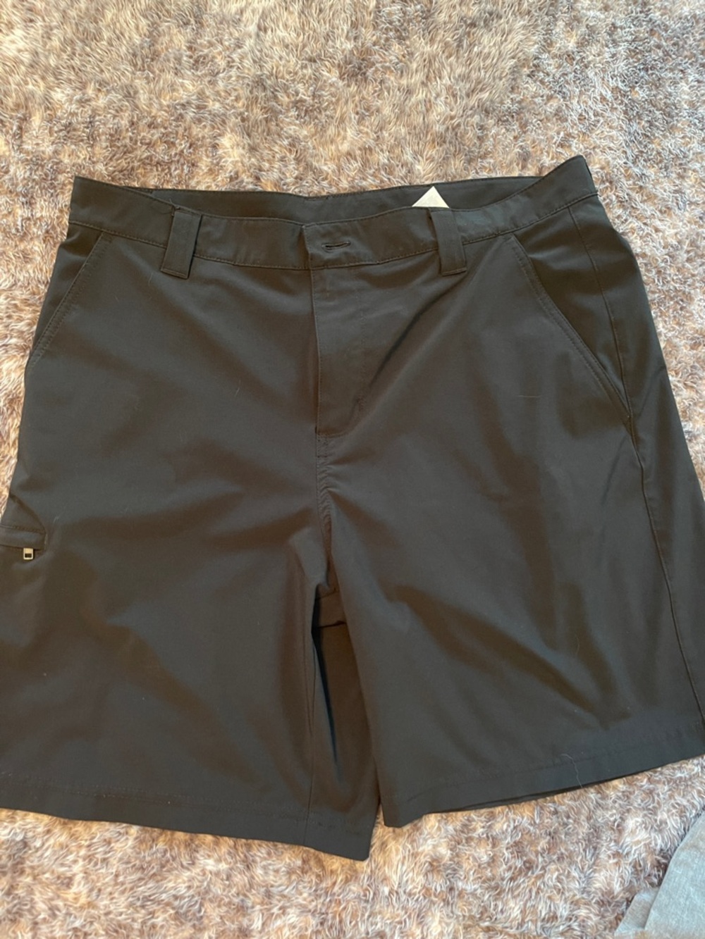 Columbia Black PFG Lightweight Outdoor Shorts